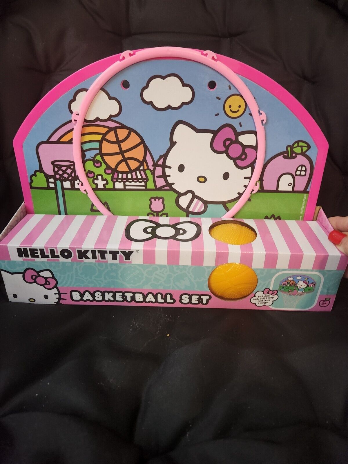 HELLO KITTY BASKETBALL HOOP SET!